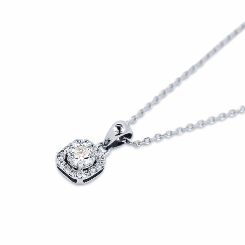 Briliáns gyémánt medál - 0,35-0,4ct