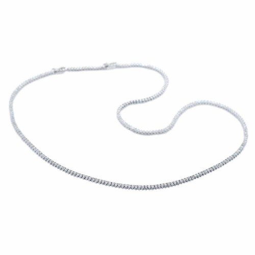 Gyémánt nyaklánc - 3,7ct - tenisz
