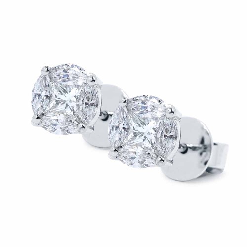 Ivette gyémánt fülbevaló - 0,56ct