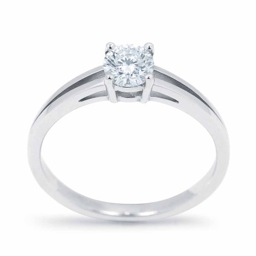 Gyémánt gyűrű - 0,35ct - fehérarany