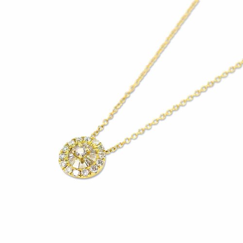 Gyémánt nyaklánc - Ava - 0,15ct - arany