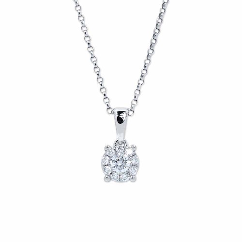 Briliáns gyémánt medál ~ 0,1ct