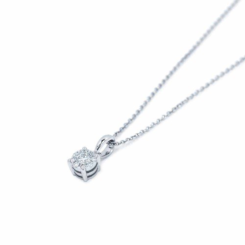 Briliáns gyémánt medál ~ 0,1ct