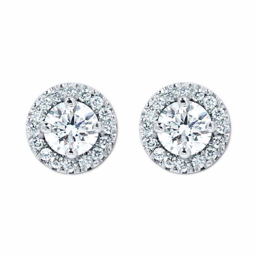 Briliáns gyémánt fülbevaló - 0,6-0,65ct