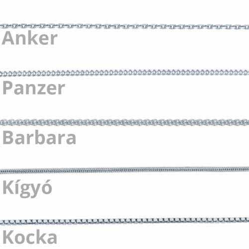 arany lánc típusok