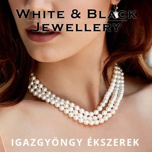 Tenyésztett gyöngysor és gyöngy ékszer kollekciók